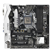 ASROCK B150M Pro4/Hyper Manual