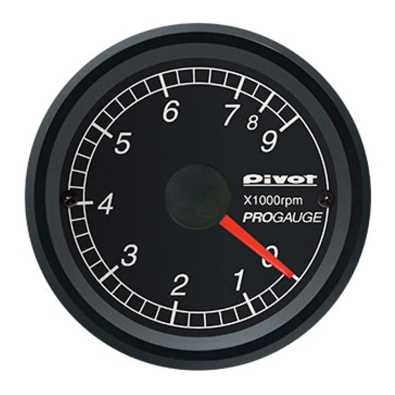 Pivot PROGAUGE PT5-X User Manual