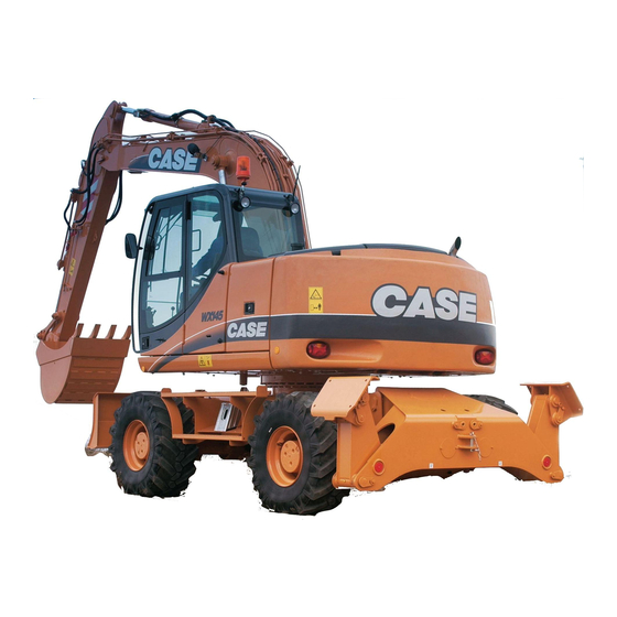 Case WX145 Operator's Manual