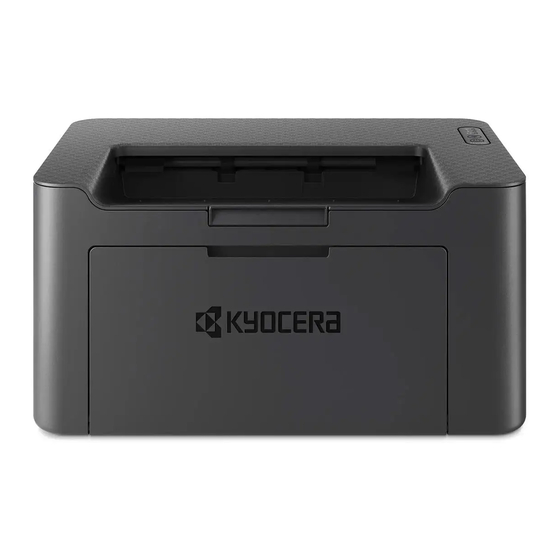 Kyocera PA2001w Operation Manual