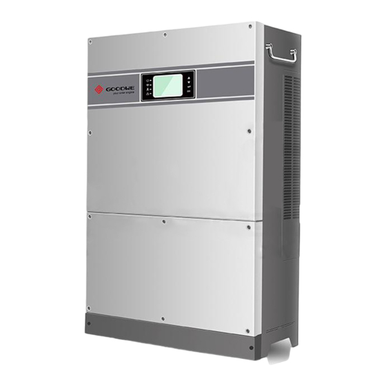 Goodwe MT Series Quick Installation Manual