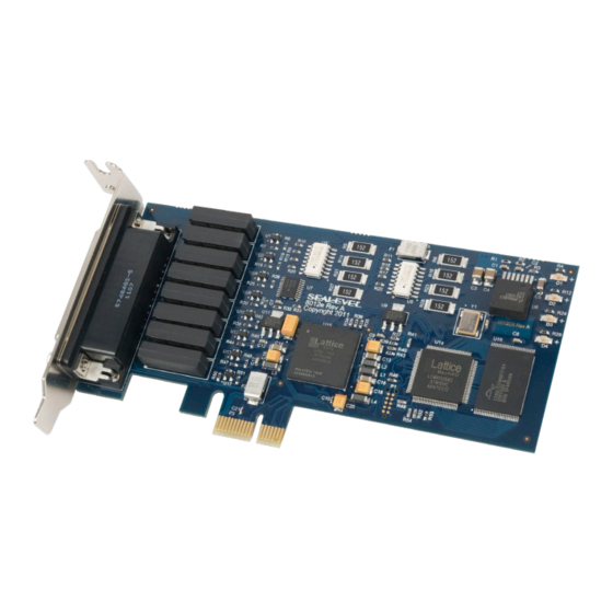 SeaLevel 8012e User Manual