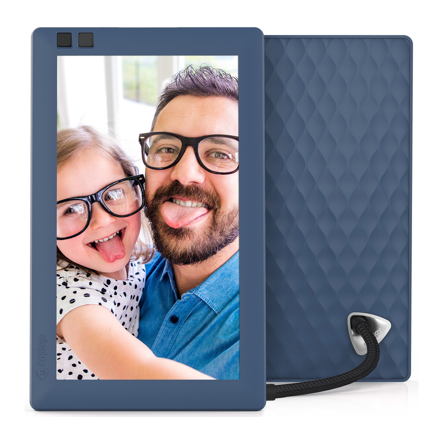 Nixplay Seed, W10B - 10 Inch WiFi Digital Picture Frame Manual