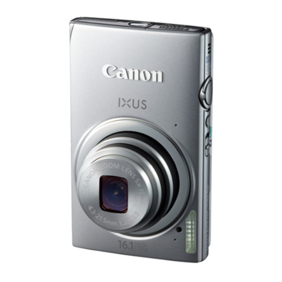 Canon IXUS 245 HS Manuals