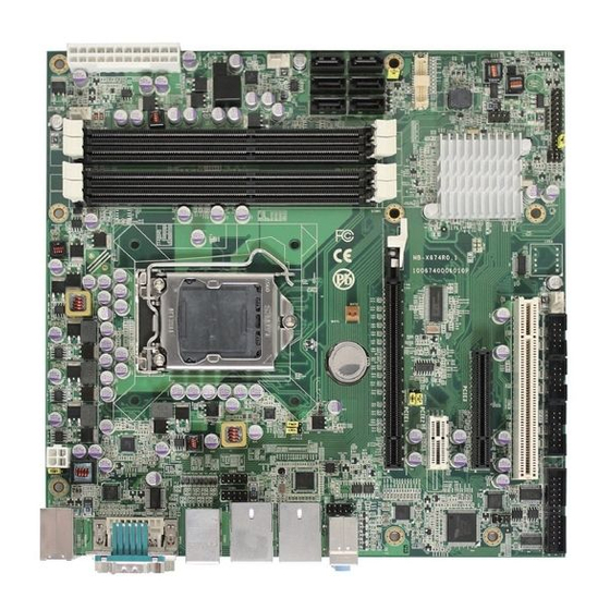 Arbor Technology MB-i67Q0 Quick Installation Manual