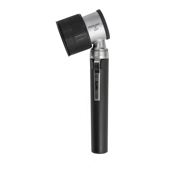 KaWe EUROLIGHT D30 2.5 V User Manual