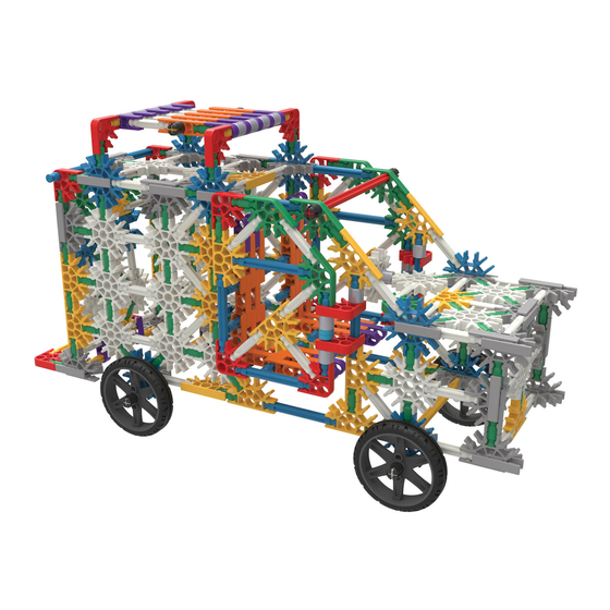 K'Nex MISCELLANEOUS 100 MODEL IMAGINE BUILDING SET Assembly Instructions Manual
