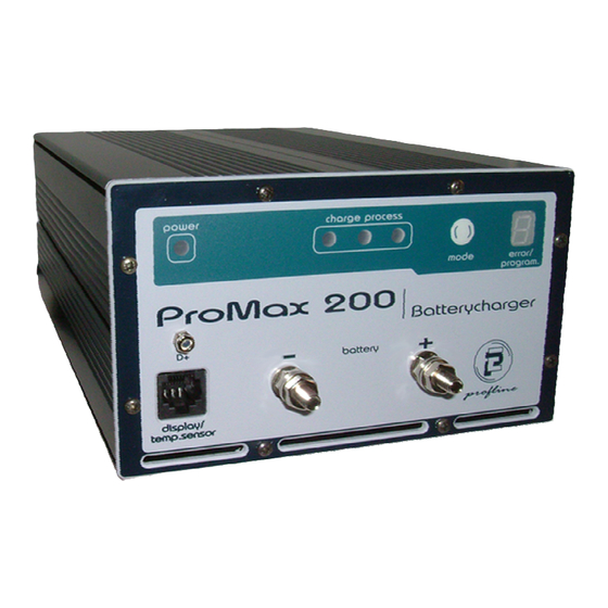 Proosten Electronics ProMax 200 Series User Manual
