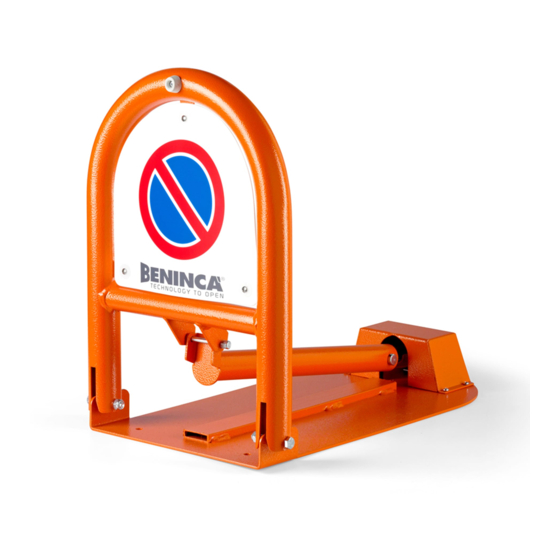 Beninca VE.SOR Operating Instructions And Spare Parts Catalogue