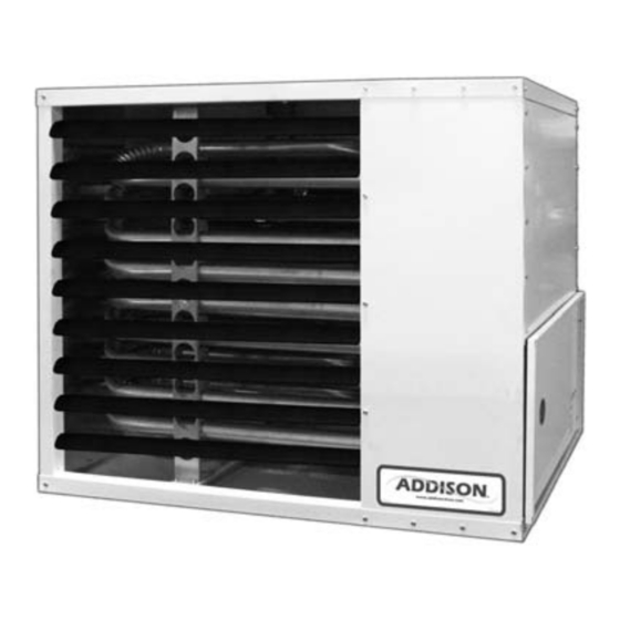 Addison UHAT 150 Installation, Operation & Service Manual