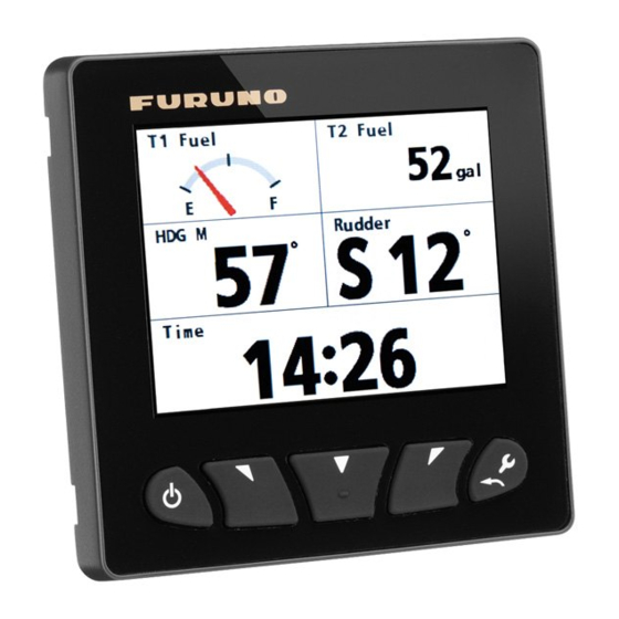 Furuno FI70DSW Operator's Manual