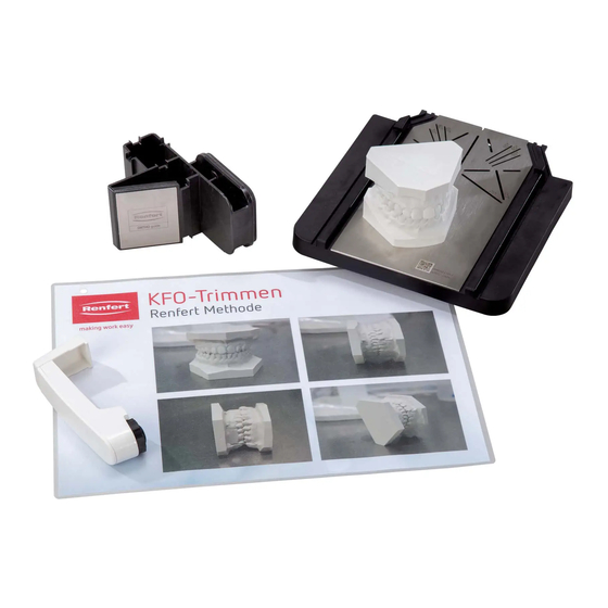 Renfert ORTHO guide Set MT premium Manual