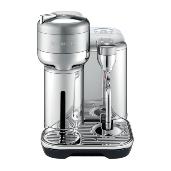 Breville Nespresso Vertuo Creatista User Manual