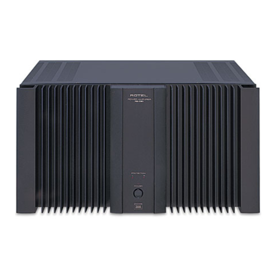 Rotel RB-1090-3 Technical Manual