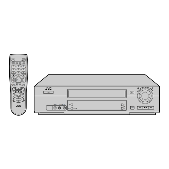 JVC HR-J770EK Video Cassette Recorder Manuals