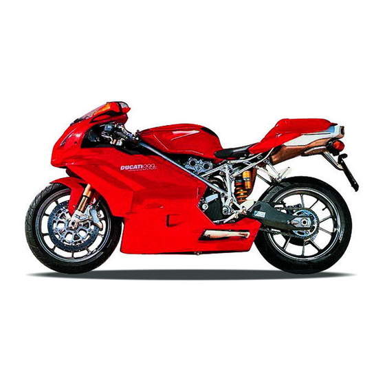 Ducati 999 Owner's Manual