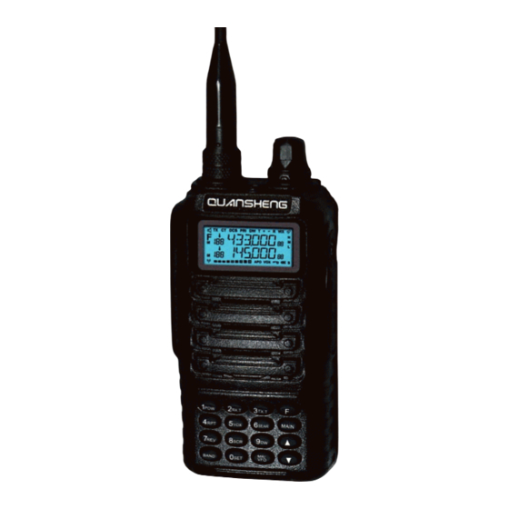 QuanSheng TG-UV2 User Manual