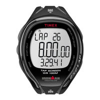 Timex Ironman SLEEK 250-LAP Quick Start Manual