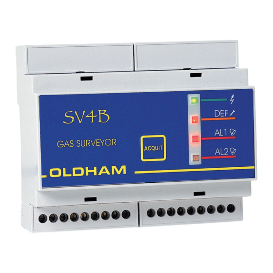 Oldham SV 4B User Manual