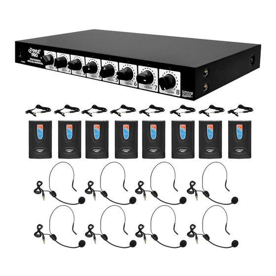 Pyle Pro PDWM8400 User Manual