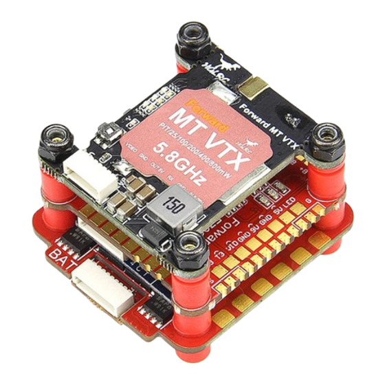 HGLRC Zeus F760-VTX stack Manual