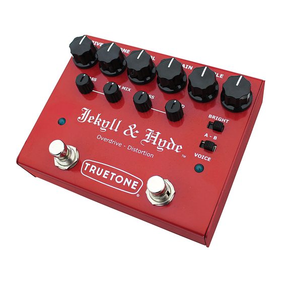 Truetone V3 Series Instructions