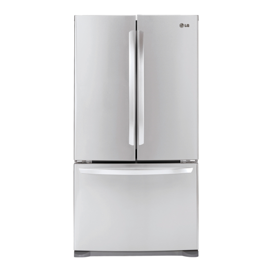 LG GR-B261MAJ Manuals