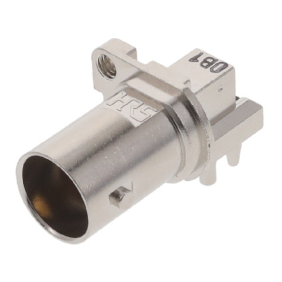 HRS BNC75 Series Mounting Procedure