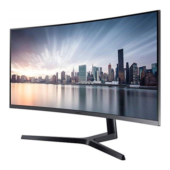 Samsung C34H890WGR User Manual