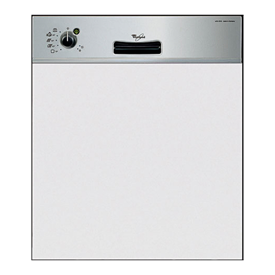 Whirlpool ADG 8640 Quick Reference Manual