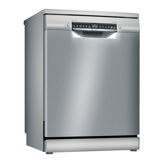 Bosch SMS4HBI48Y Information For Use