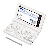 Casio XD-SA Series Quick Manual