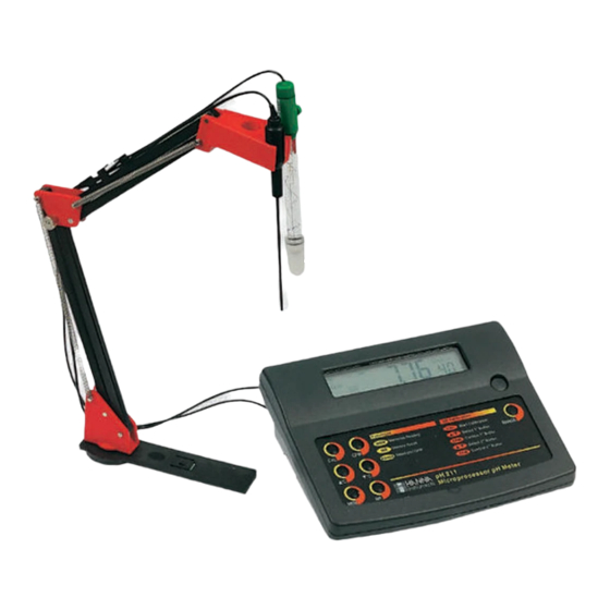 Hanna Instruments pH 211 Instruction Manual