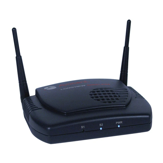 Avocent LongView Wireless Installer/User Manual