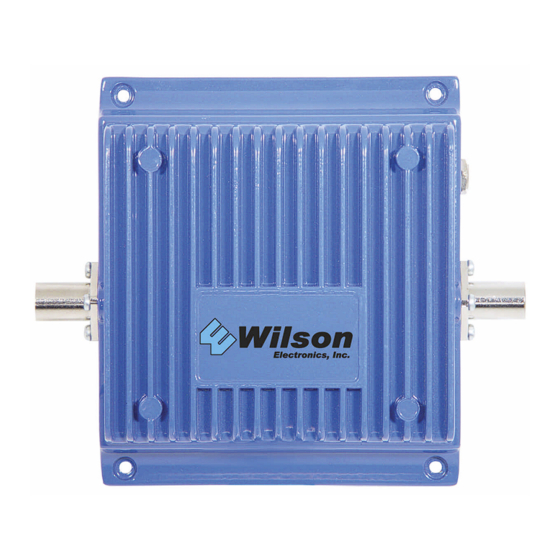 Wilson Electronics BD800AM-M Installation Manual