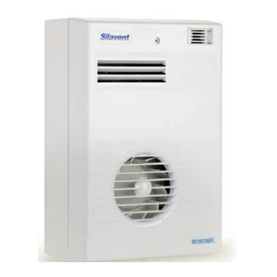 silavent Heat Recovery Fan HRF Installation Instructions And Information Manual