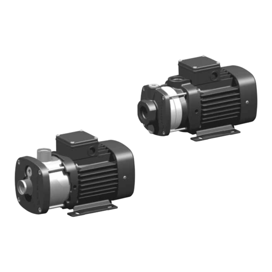 Grundfos CM series Installation And Operating Instructions Manual