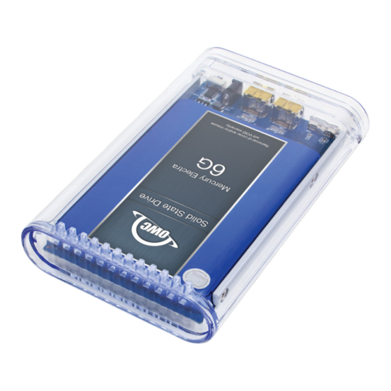 OWC Mercury On-The-Go Pro Assembly Manual & User Manual