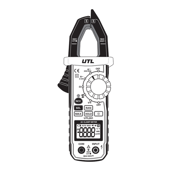 UTL UTL261 Instruction Manual