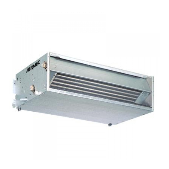 AERMEC FCZ P Use And Installation  Manual