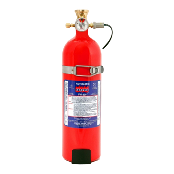 Sea-Fire FM200 Installation Instructions & Owner's Manual