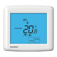 Heatmiser TouchScreen DT-NTS Manual