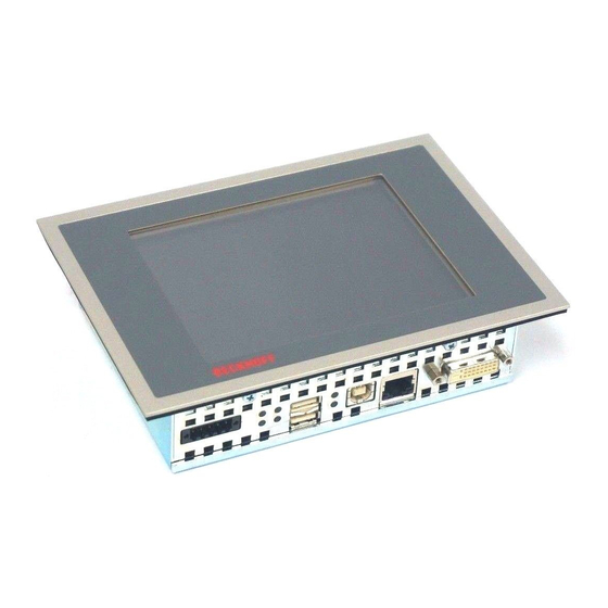 Beckhoff CP69 Series Installation And Operating Instructions Manual