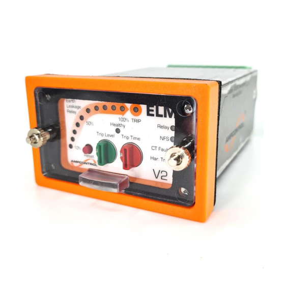Ampcontrol ELM Earth Leakage Relay Manuals