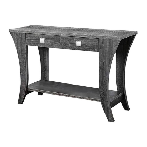 Furniture of America cM4085S Sofa Table Manuals