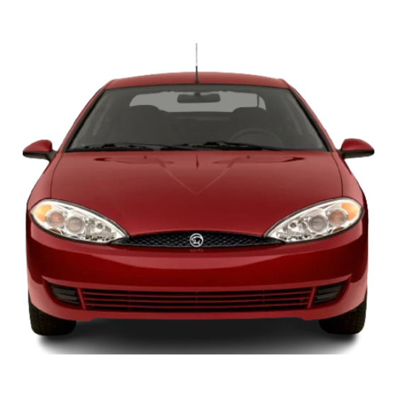 Mercury 2002 Cougar Owner's Manual
