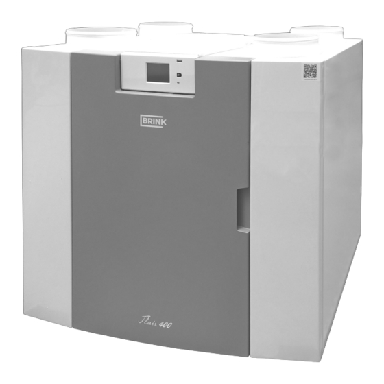 Brink Flair 400 Enthalpy Plus Installation Regulations