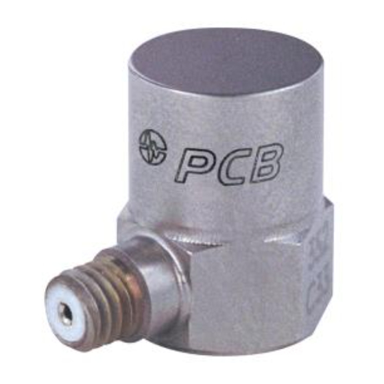 PCB Piezotronics ICP JM353B16 Installation And Operating Manual