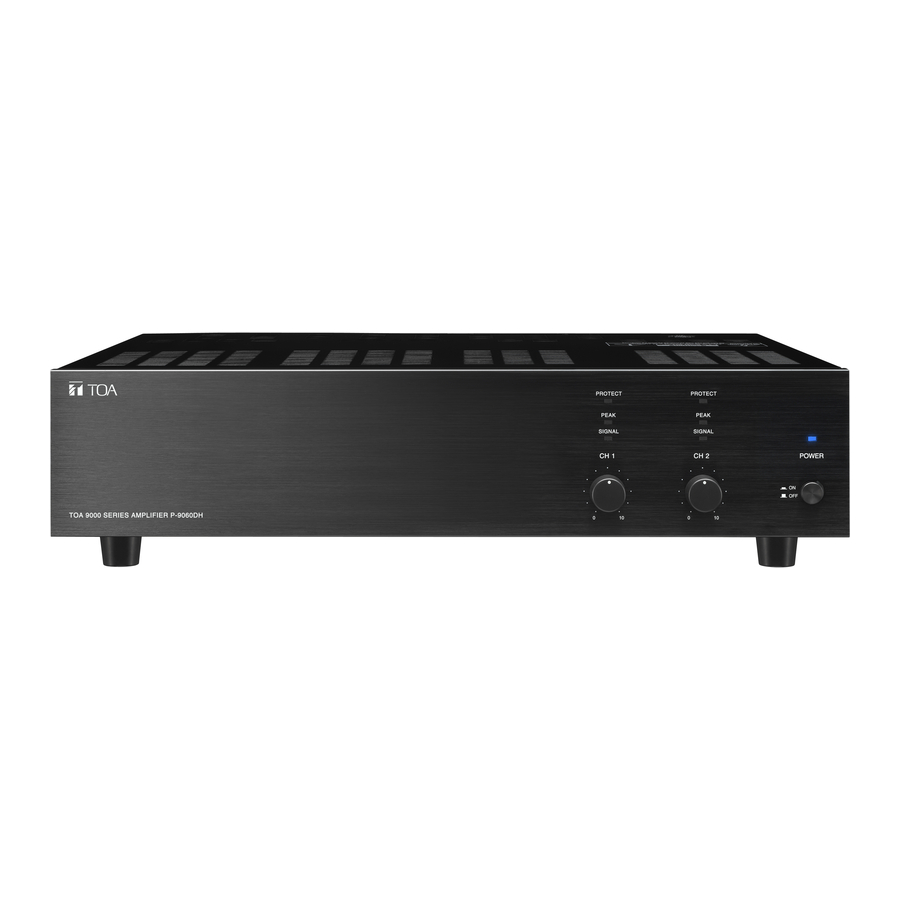 Toa P-9060DH Specifications