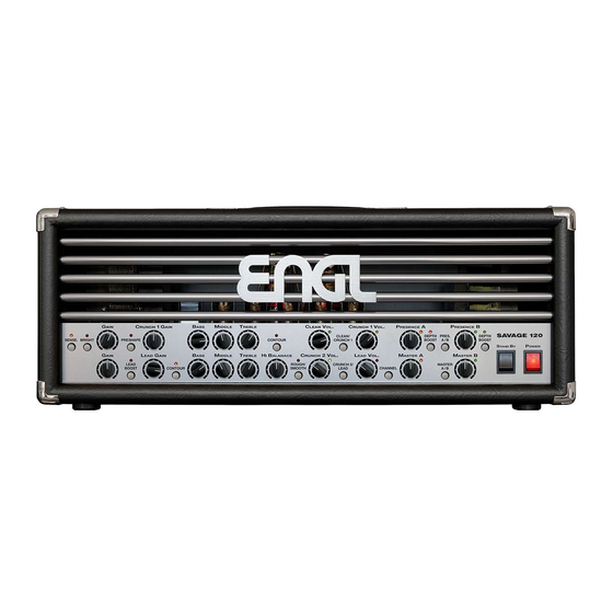 Engl Savage 120 Manuals